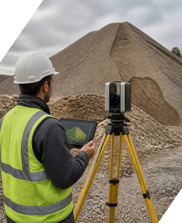 Лазерное 3D сканирование насыпей в Коркине от 15572 р. | ЭкспертизаРоссия